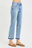 Sadie HR Shadow Hem Crop Straight