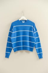 Crew Neck Stripe Sweater