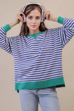Royal striped Sweatshirt