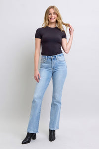 Thermal Bootcut Jeans Light Denim