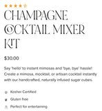 Passport Champagne Kit