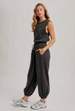 Active Knit Jumpsuit Ash