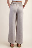 Soft Knit Pants w/ Elastic Waistband Taupe