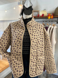 Polar Neck Button Down L/S Ditsy Floral Jacket