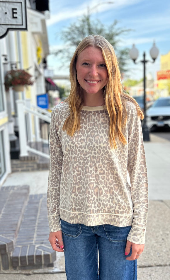 Leopard L/S Sweater
