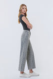 Leaha Leopard HR Wide Leg Denim