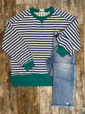Royal striped Sweatshirt