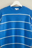 Crew Neck Stripe Sweater