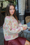 Floral Crewneck Sweater