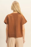 Oversized Vneck Sweater Vest
