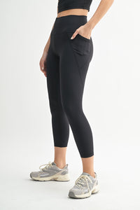 Soft Ribbed High Waist Leggings