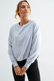 Mineral Cloud Bubble Pullover Blue