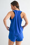 Cotton Tank Deep Indigo