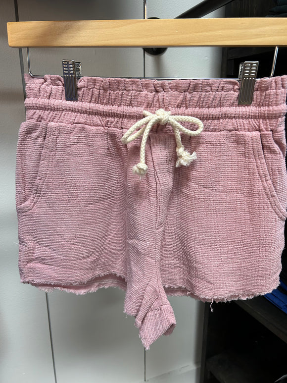 Gauze Shorts Blush