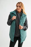 Summit Curve Puffer Vest Pine