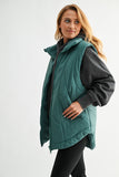 Summit Curve Puffer Vest Pine