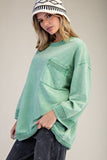 3/4 Wide Slv Sweatshirt Apple