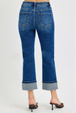 Greta HR Ankle Cuff Denim Medium
