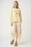 Barrel Oatmeal Parrachute PantsPants