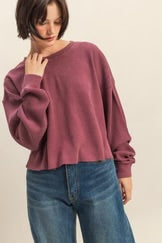 Mineral Washed Waffle Shirt