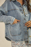 Vintage Denim Jacket square pocket