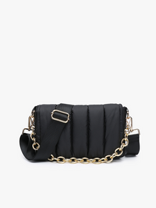 LaLa Quilted Crossbody