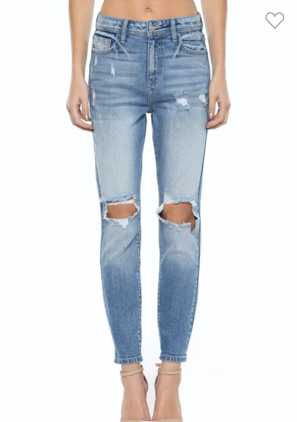 Gia Highrise Mom Jeans